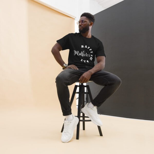 Happy 1st Mother’s Day – Unisex Cotton Tee - Image 3