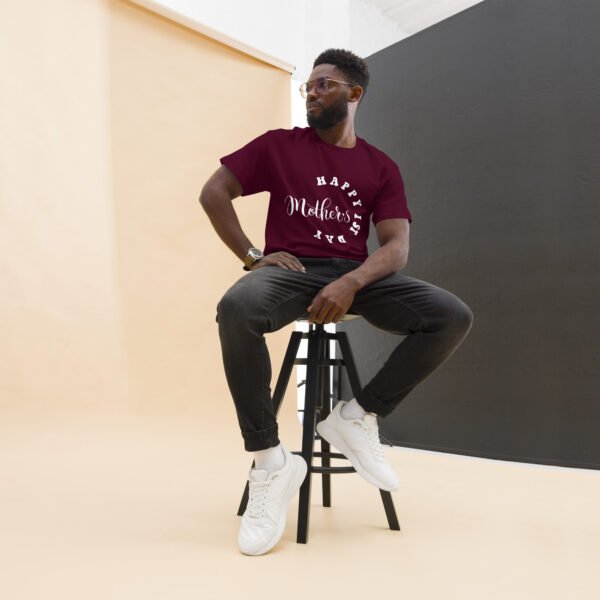 Happy 1st Mother’s Day – Unisex Cotton Tee - Image 2