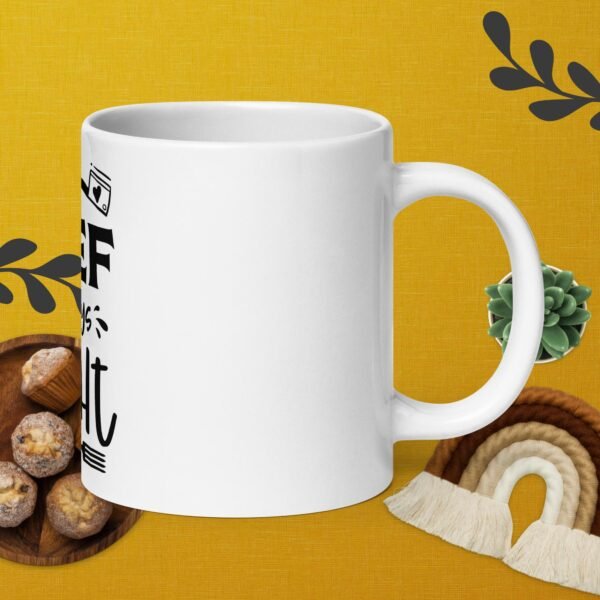 White glossy mug - Image 3